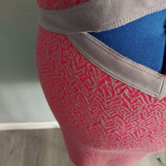 Womens Free People Cross My Heart Bodycon Dress Cutt Out Back Size Medium - Picture 7 of 12